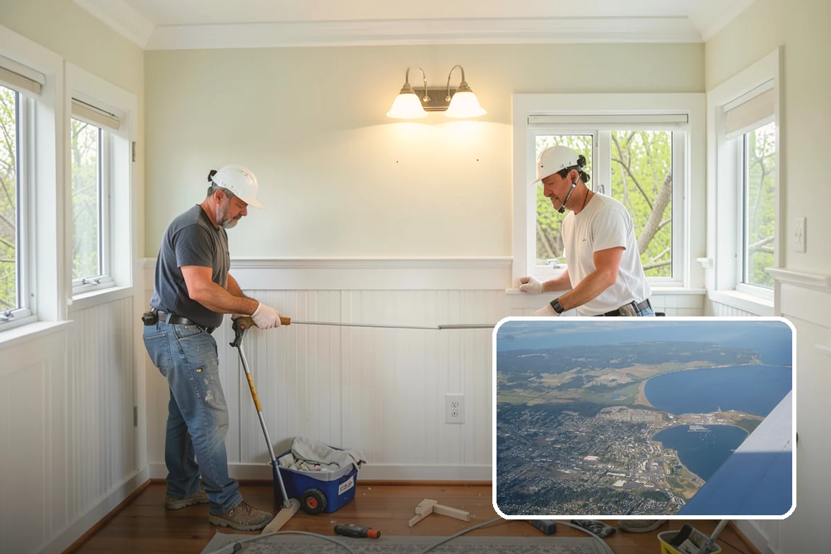 Construction Estimating in Oak Harbor, Island County, WA - Itemized costs for labor, materials, and permits