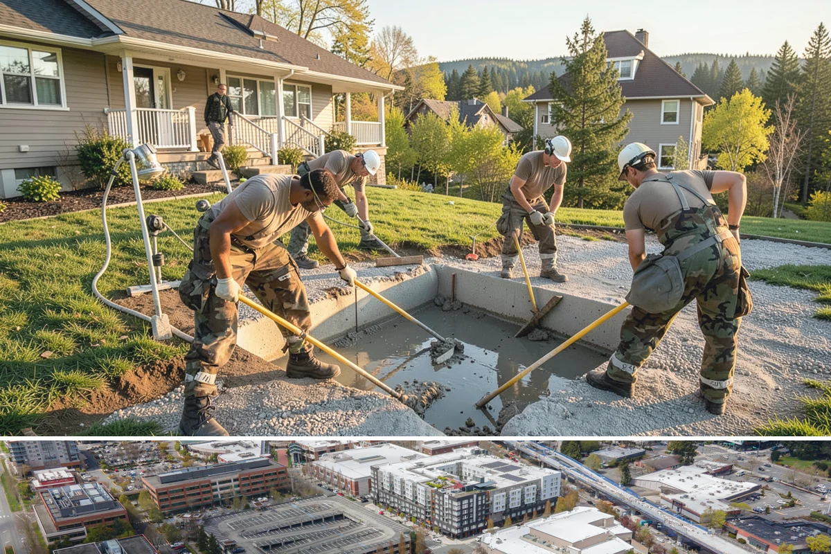 Construction Management in Redmond, King County, WA - Construction management keeps multi-phase projects moving efficiently regardless of season by sequencing weather-sensitive work...