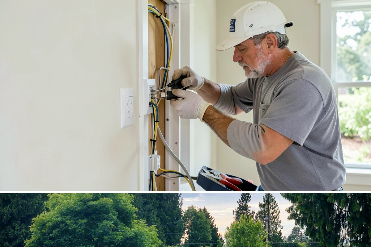 Copper Gutter Installation in Bonney Lake, Pierce County, WA - Copper gutters install year-round, with drier conditions preferred for clean soldering and handling.