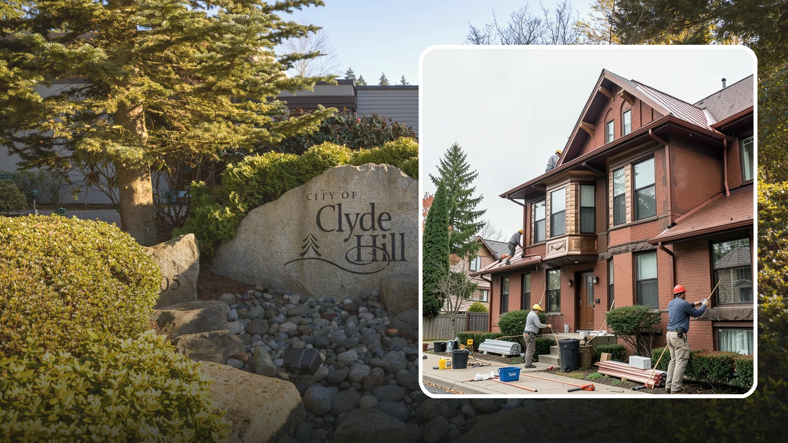 Copper Gutter Installation in Clyde Hill, King County, WA - We install premium copper gutters that combine lasting durability with timeless, upscale curb appeal.