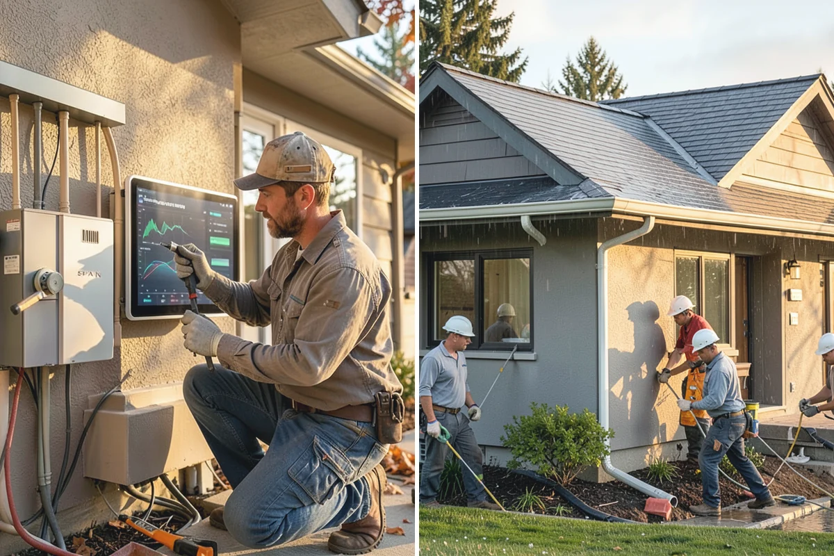 Copper Gutter Installation in Darrington, Snohomish County, WA - Confirm layout, profile, and patina expectations