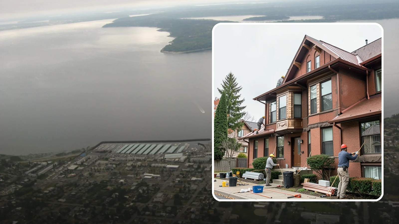Copper Gutter Installation in Des Moines, King County, WA - We install premium copper gutters that combine lasting durability with timeless, upscale curb appeal.