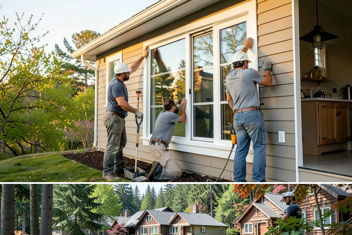 Copper Gutter Installation in Edgewood, Pierce County, WA - Copper gutters install year-round, with drier conditions preferred for clean soldering and handling.