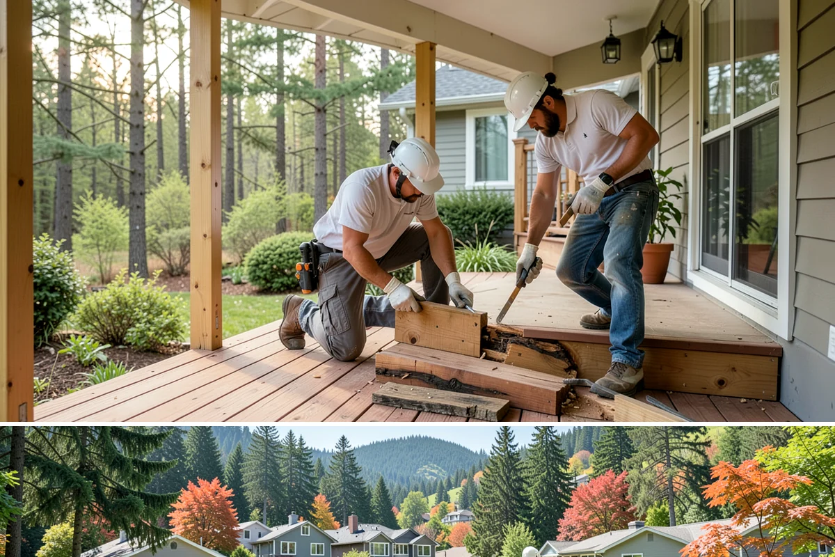 Copper Gutter Installation in Fircrest, Pierce County, WA - Copper gutters install year-round, with drier conditions preferred for clean soldering and handling.