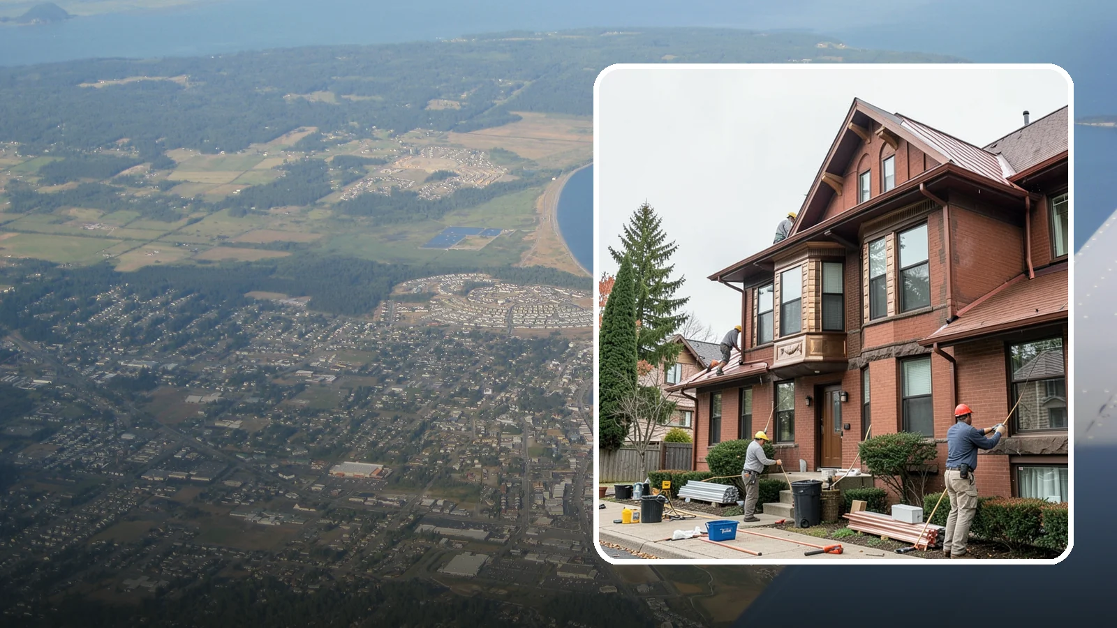 Copper Gutter Installation in Oak Harbor, Island County, WA - We install premium copper gutters that combine lasting durability with timeless, upscale curb appeal.