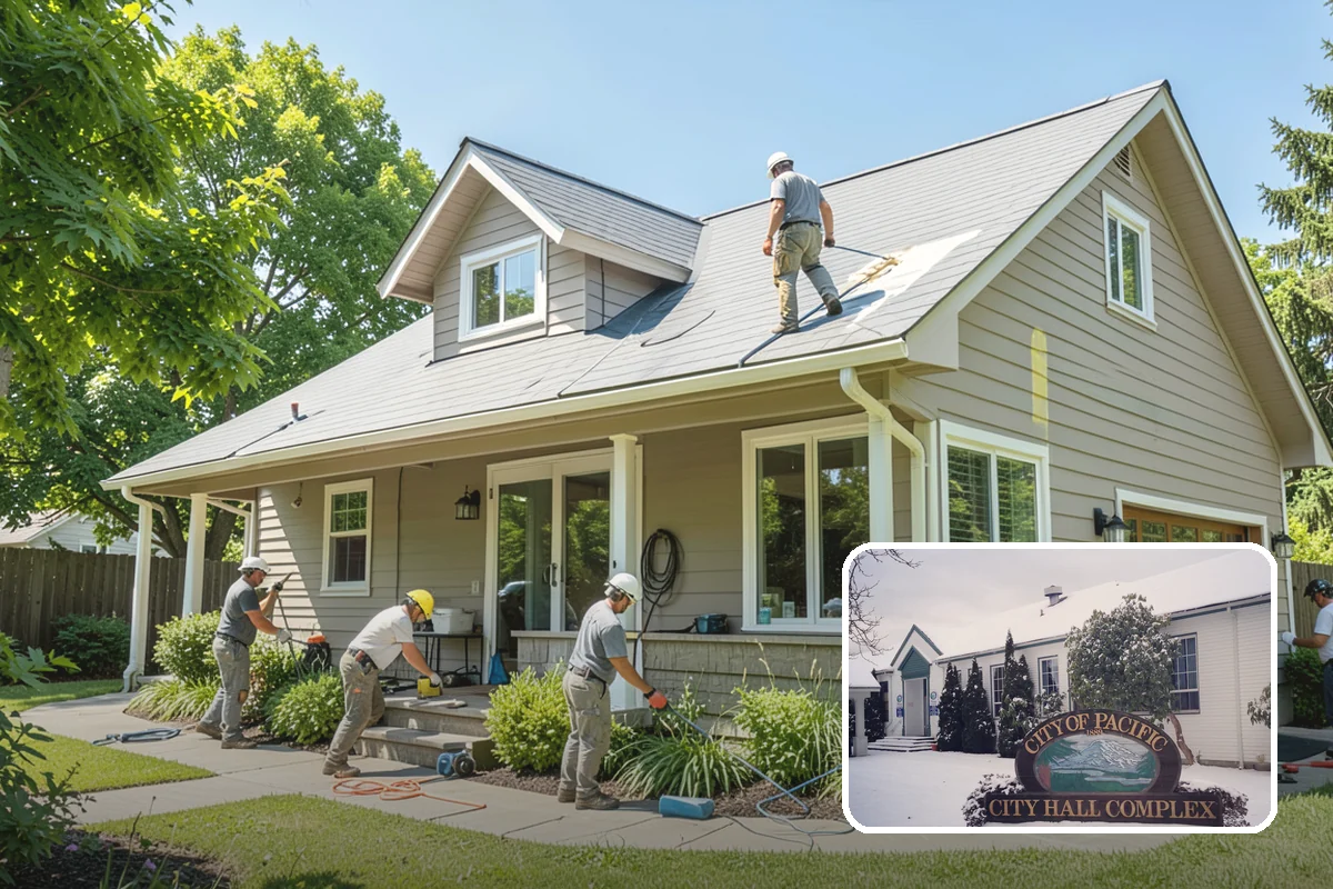 Copper Gutter Installation in Pacific, King County, WA - Exceptional lifespan measured in decades