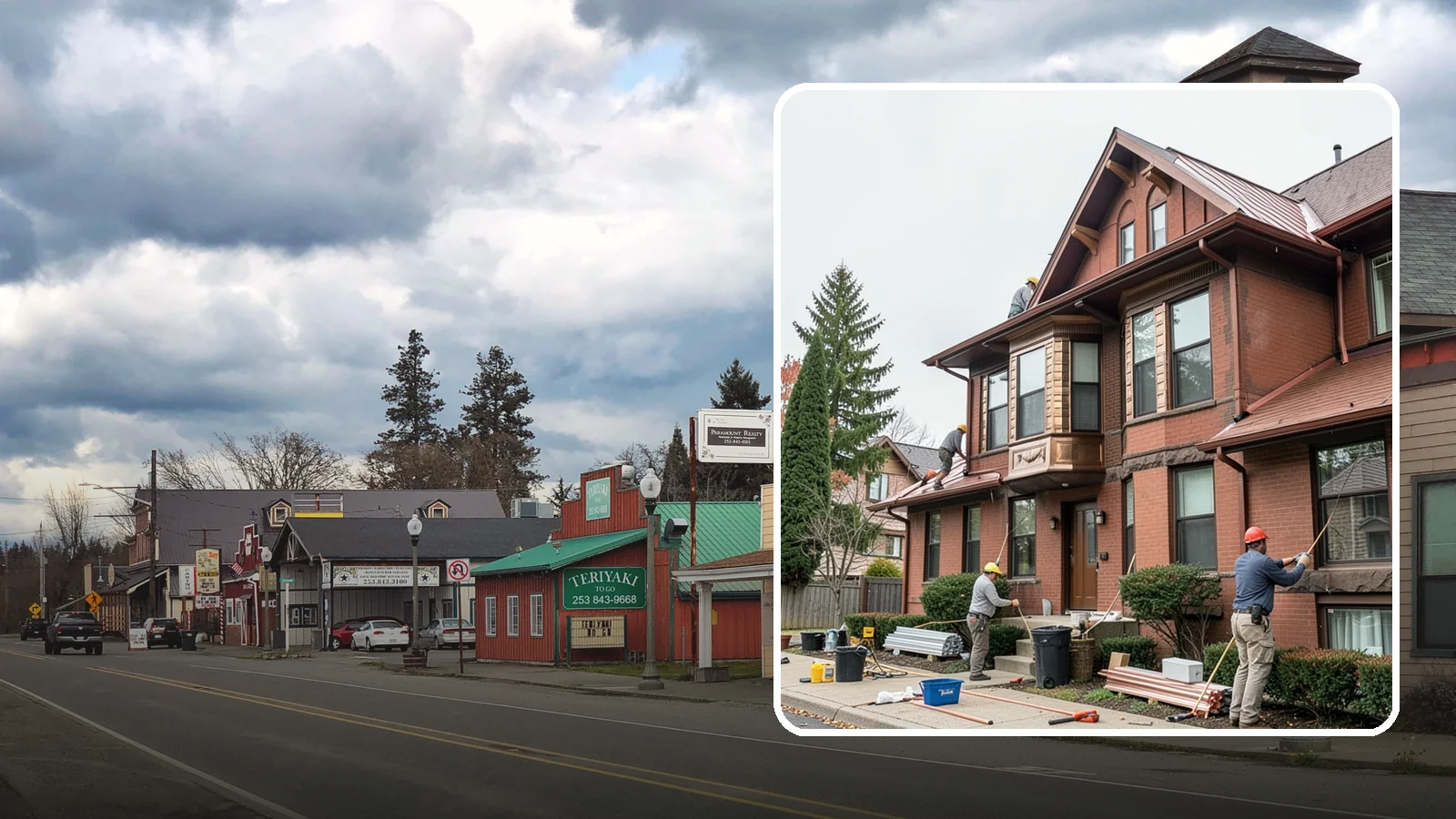 Copper Gutter Installation in Roy, Pierce County, WA - We install premium copper gutters that combine lasting durability with timeless, upscale curb appeal.
