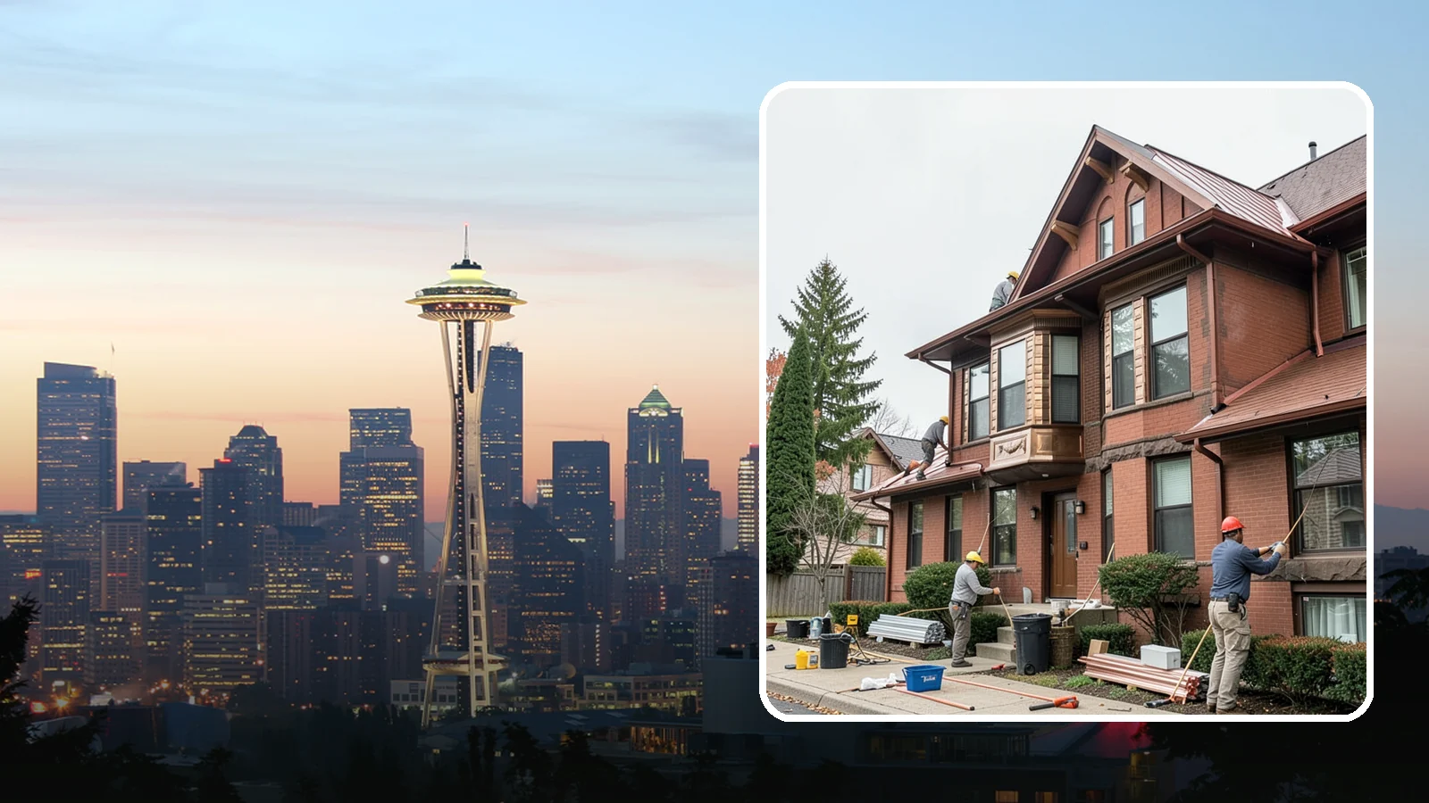 Copper Gutter Installation in Seattle, King County, WA - We install premium copper gutters that combine lasting durability with timeless, upscale curb appeal.