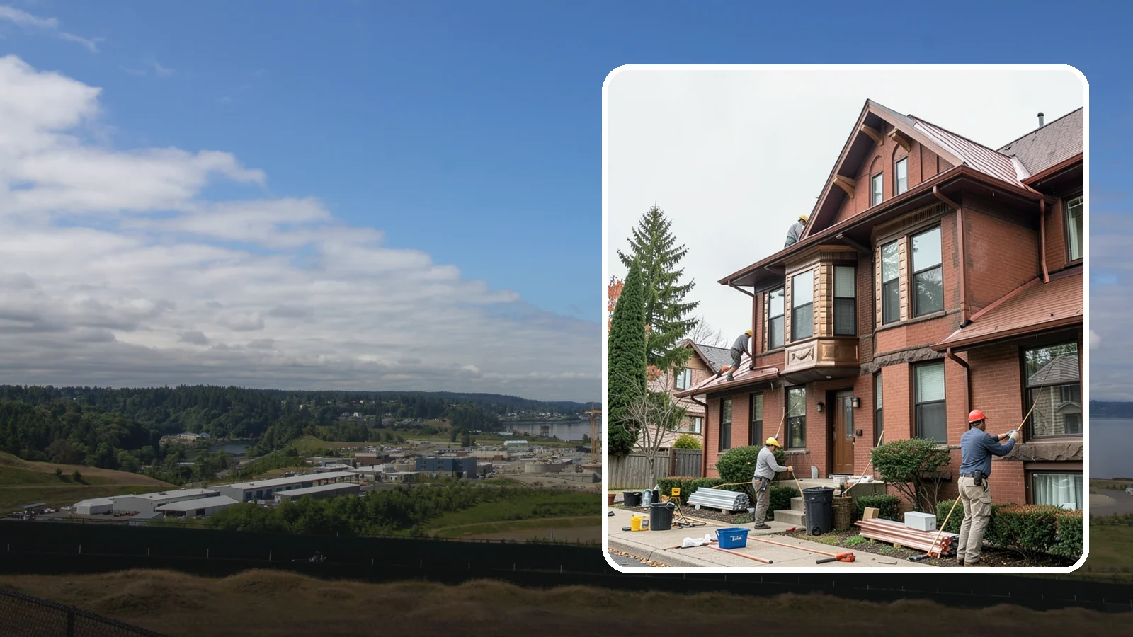 Copper Gutter Installation in University Place, Pierce County, WA - We install premium copper gutters that combine lasting durability with timeless, upscale curb appeal.