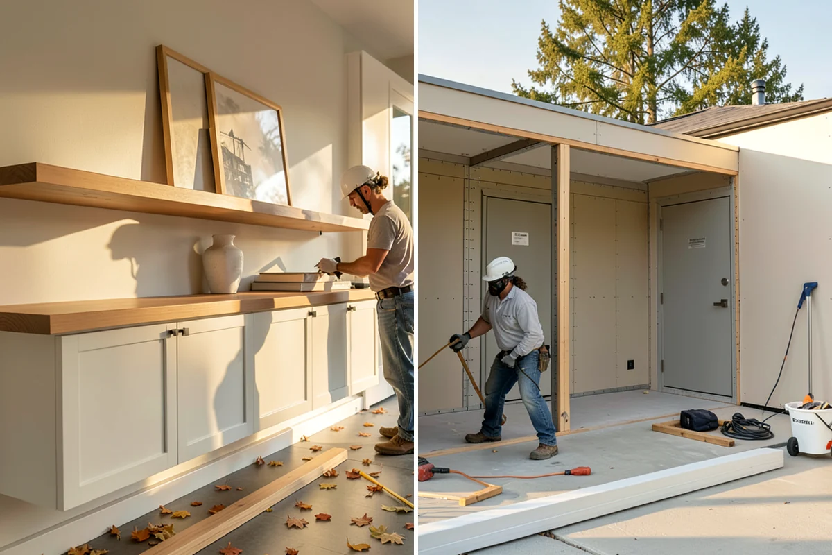 Cork Flooring Installation in Arlington, Snohomish County, WA - Prepare a smooth, dry subfloor