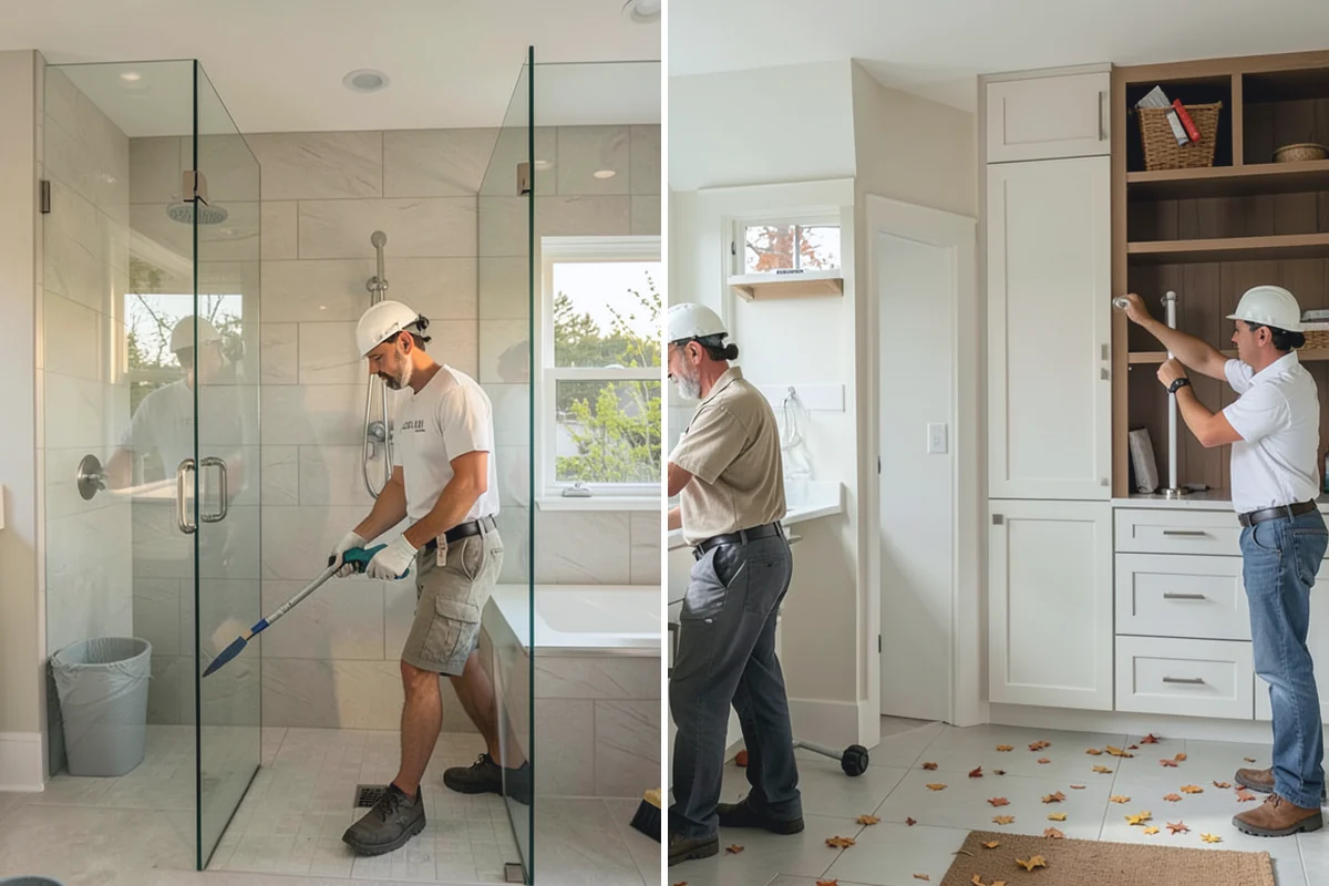 Cork Flooring Installation in Bonney Lake, Pierce County, WA - Prepare a smooth, dry subfloor