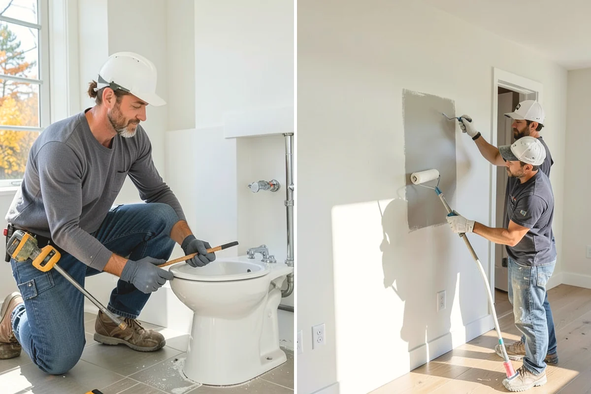 Cork Flooring Installation in Burlington, Skagit County, WA - Prepare a smooth, dry subfloor
