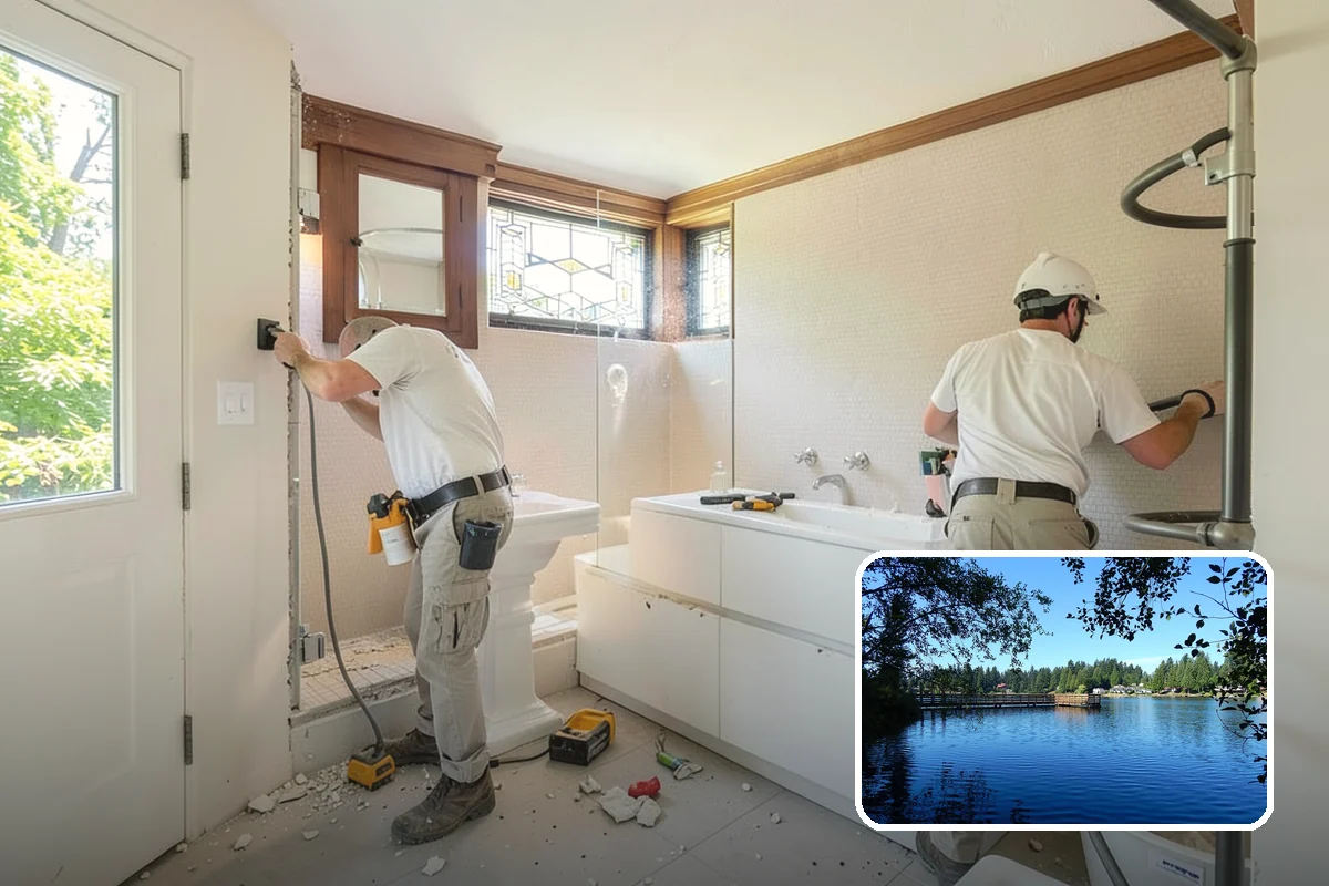 Cork Flooring Installation in Federal Way, King County, WA - Soft and cushioned for standing comfort