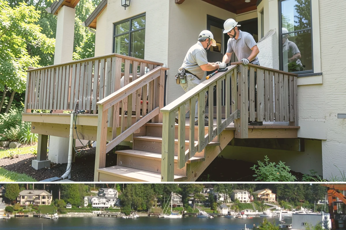 Cork Flooring Installation in Gig Harbor, Pierce County, WA - Cork is best installed during drier months so the material acclimates without absorbing excess seasonal humidity.