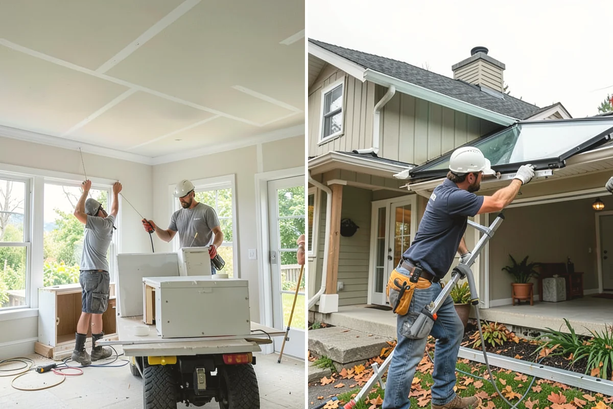 Cork Flooring Installation in Lake Stevens, Snohomish County, WA - Prepare a smooth, dry subfloor
