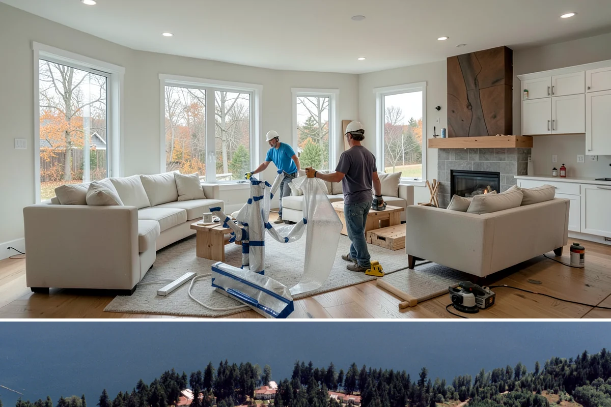 Cork Flooring Installation in Lakewood, Pierce County, WA - Cork is best installed during drier months so the material acclimates without absorbing excess seasonal humidity.