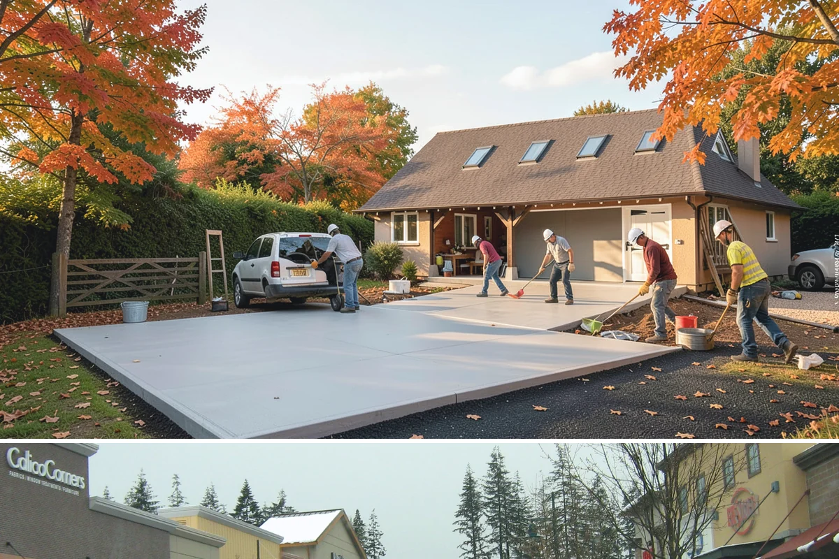 Cork Flooring Installation in Mill Creek, Snohomish County, WA - Cork is best installed during drier months so the material acclimates without absorbing excess seasonal humidity.