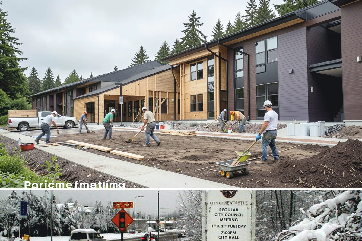 Cork Flooring Installation in Newcastle, King County, WA - Cork is best installed during drier months so the material acclimates without absorbing excess seasonal humidity.
