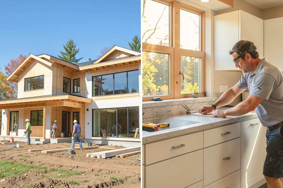 Cork Flooring Installation in Orting, Pierce County, WA - Prepare a smooth, dry subfloor