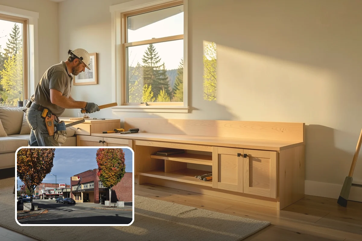Cork Flooring Installation in Puyallup, Pierce County, WA - Soft and cushioned for standing comfort