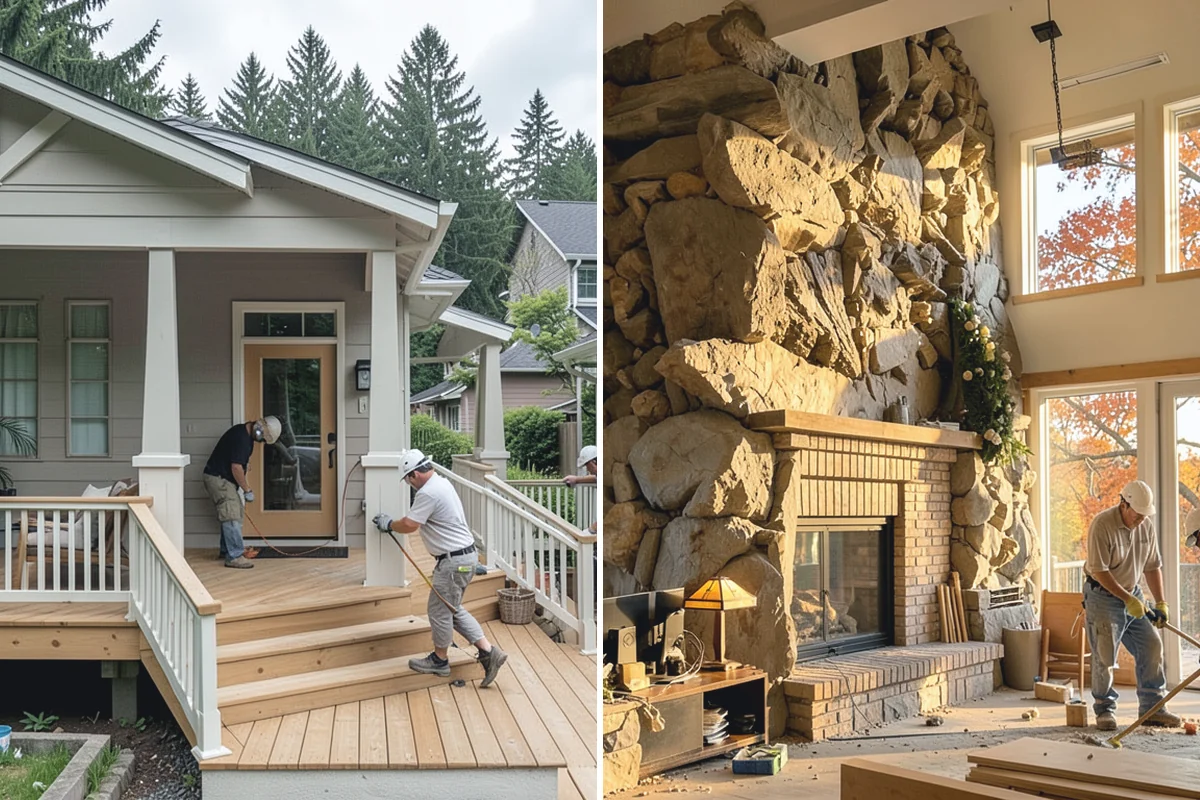 Cork Flooring Installation in Renton, King County, WA - Prepare a smooth, dry subfloor