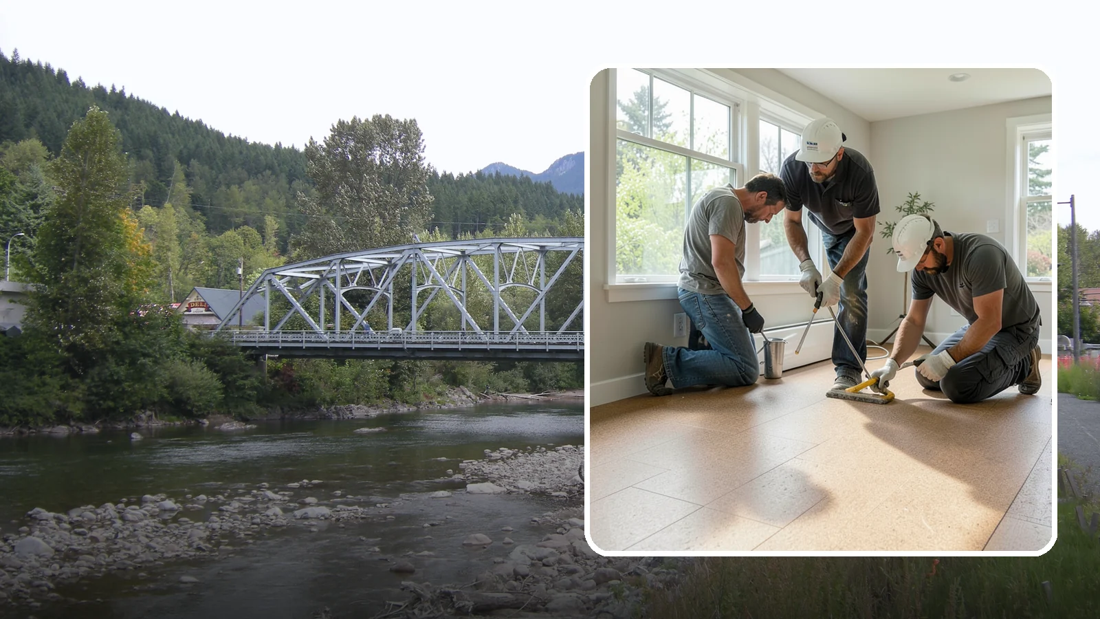 Cork Flooring Installation in Skykomish, King County, WA - Comfortable, insulating cork flooring installation that is gentle underfoot and naturally warm.