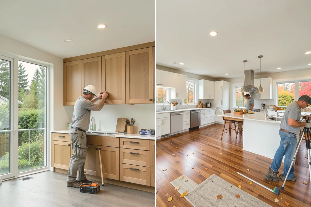 Cork Flooring Installation in Stanwood, Snohomish County, WA - Prepare a smooth, dry subfloor