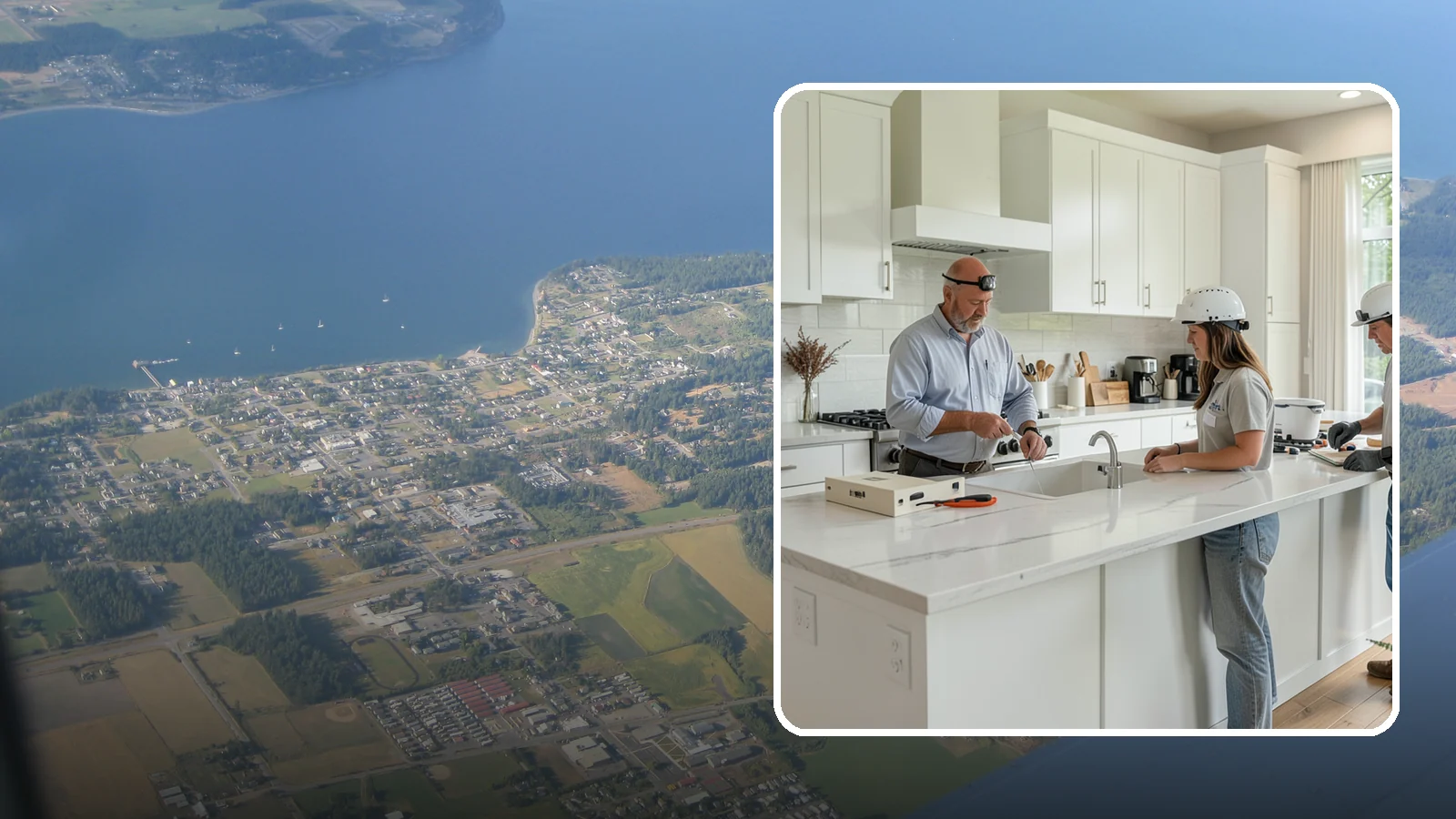 Countertop Fabrication in Coupeville, Island County, WA - Precision countertop fabrication that cuts, shapes, and finishes slabs to your exact templates and edge specifications.