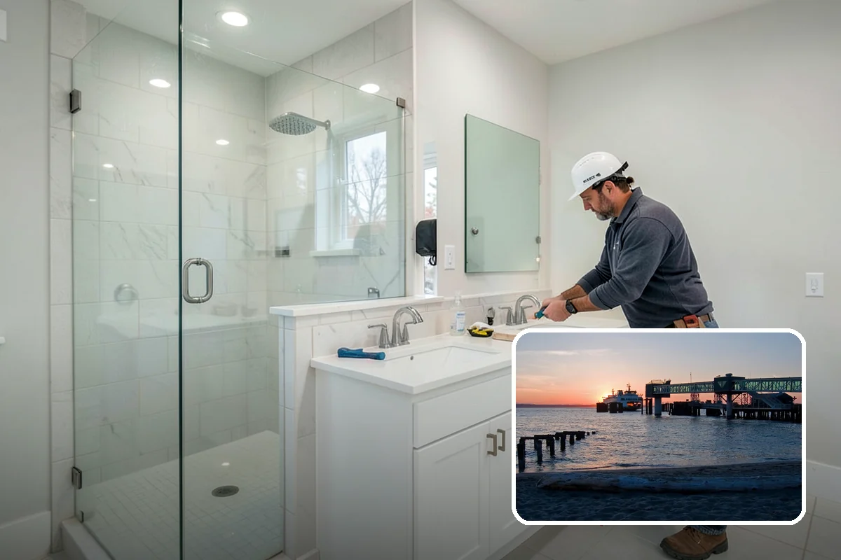 Countertop Fabrication in Edmonds, Snohomish County, WA - Digitally accurate templating and cutting