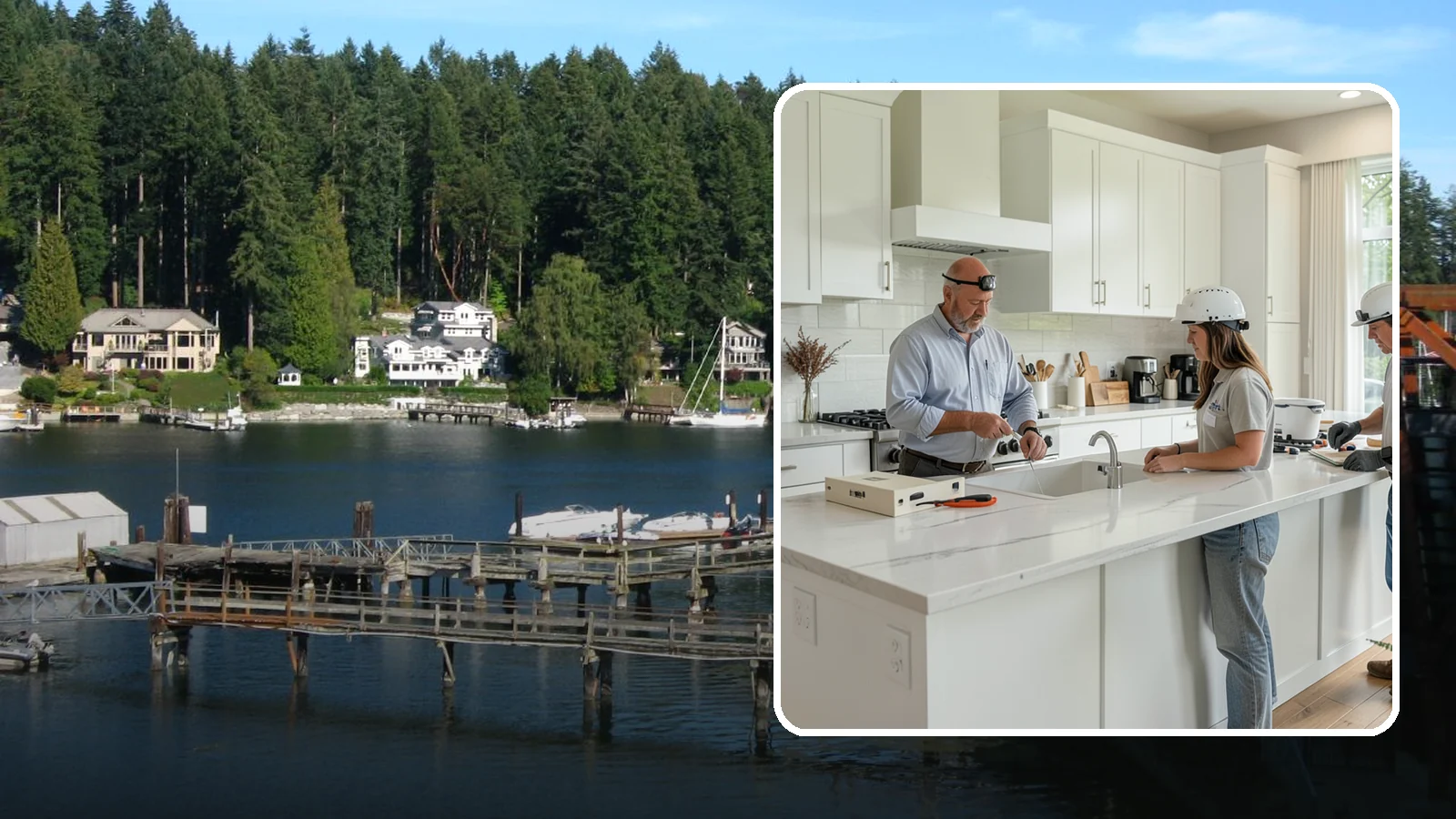 Countertop Fabrication in Gig Harbor, Pierce County, WA - Precision countertop fabrication that cuts, shapes, and finishes slabs to your exact templates and edge specifications.