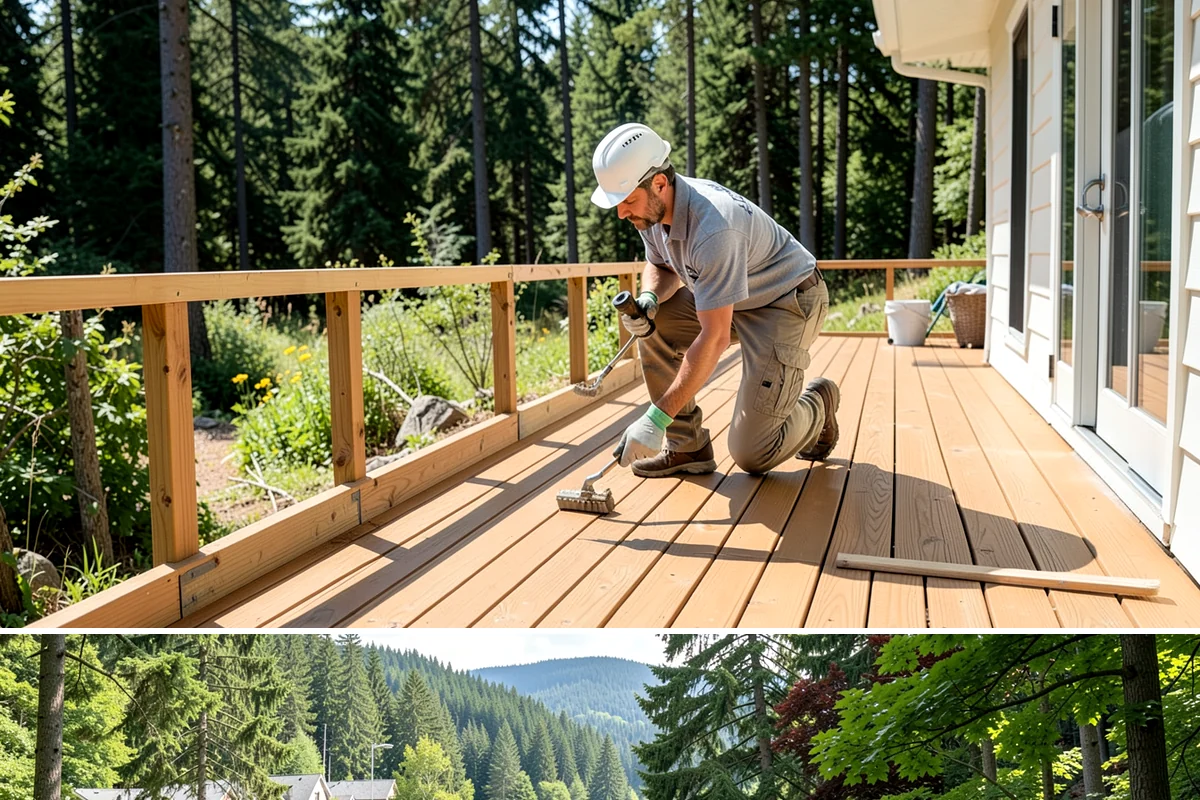 Countertop Fabrication in Lake Forest Park, King County, WA - Countertop fabrication takes place in a controlled shop year-round, unaffected by Western Washington weather.