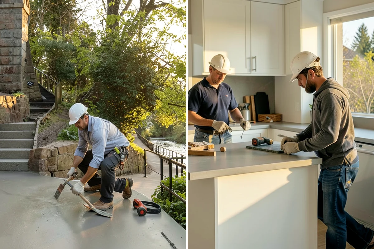 Countertop Fabrication in Lakewood, Pierce County, WA - Digitally template the space for exact dimensions