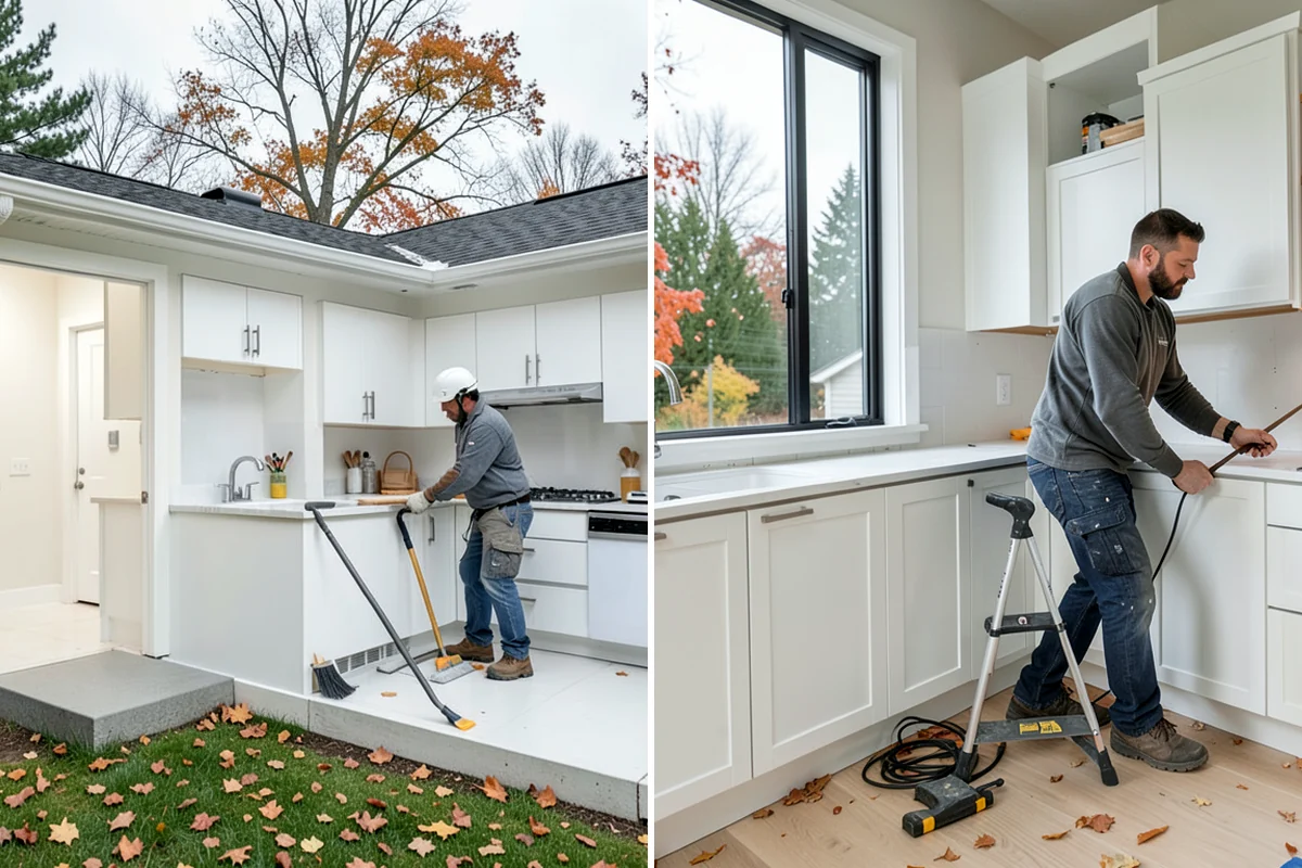 Countertop Fabrication in Maple Valley, King County, WA - Digitally template the space for exact dimensions