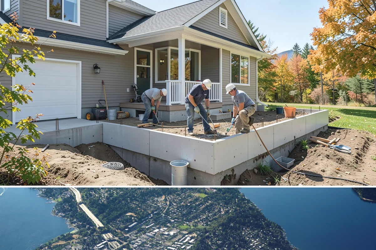 Countertop Fabrication in Mercer Island, King County, WA - Countertop fabrication takes place in a controlled shop year-round, unaffected by Western Washington weather.