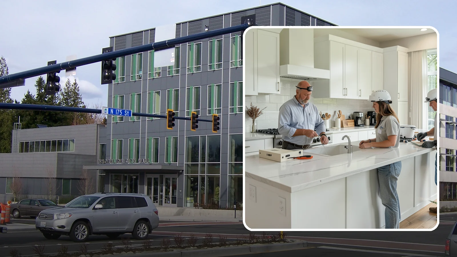 Countertop Fabrication in Shoreline, King County, WA - Precision countertop fabrication that cuts, shapes, and finishes slabs to your exact templates and edge specifications.