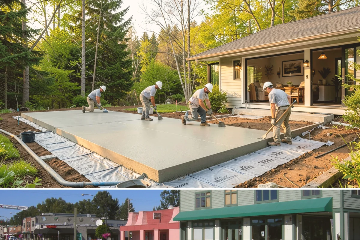 Countertop Fabrication in Snoqualmie, King County, WA - Countertop fabrication takes place in a controlled shop year-round, unaffected by Western Washington weather.
