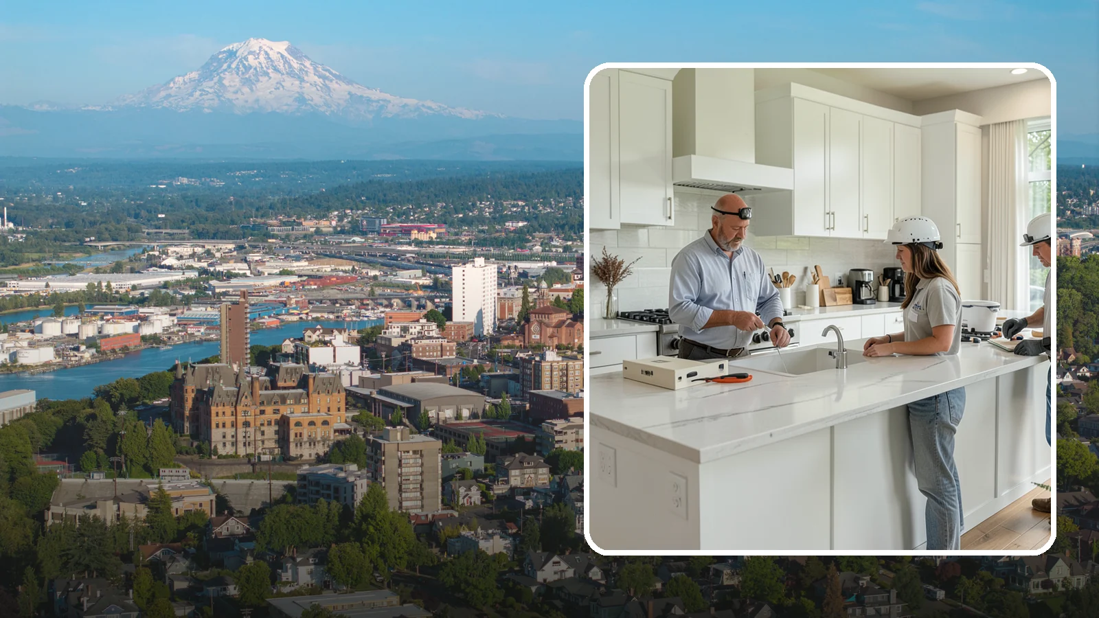 Countertop Fabrication in Tacoma, Pierce County, WA - Precision countertop fabrication that cuts, shapes, and finishes slabs to your exact templates and edge specifications.