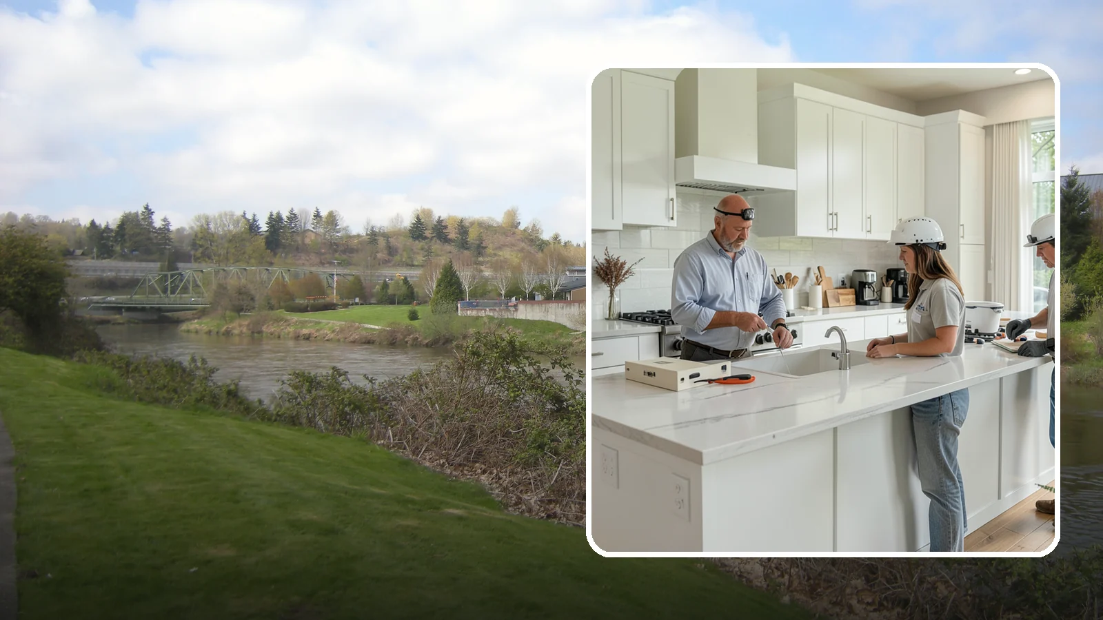 Countertop Fabrication in Tukwila, King County, WA - Precision countertop fabrication that cuts, shapes, and finishes slabs to your exact templates and edge specifications.