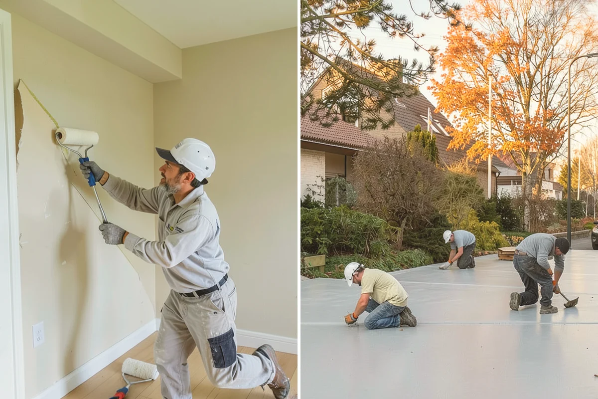 Countertop Repair in Bothell, King County, WA - Inspect the damage and identify the material