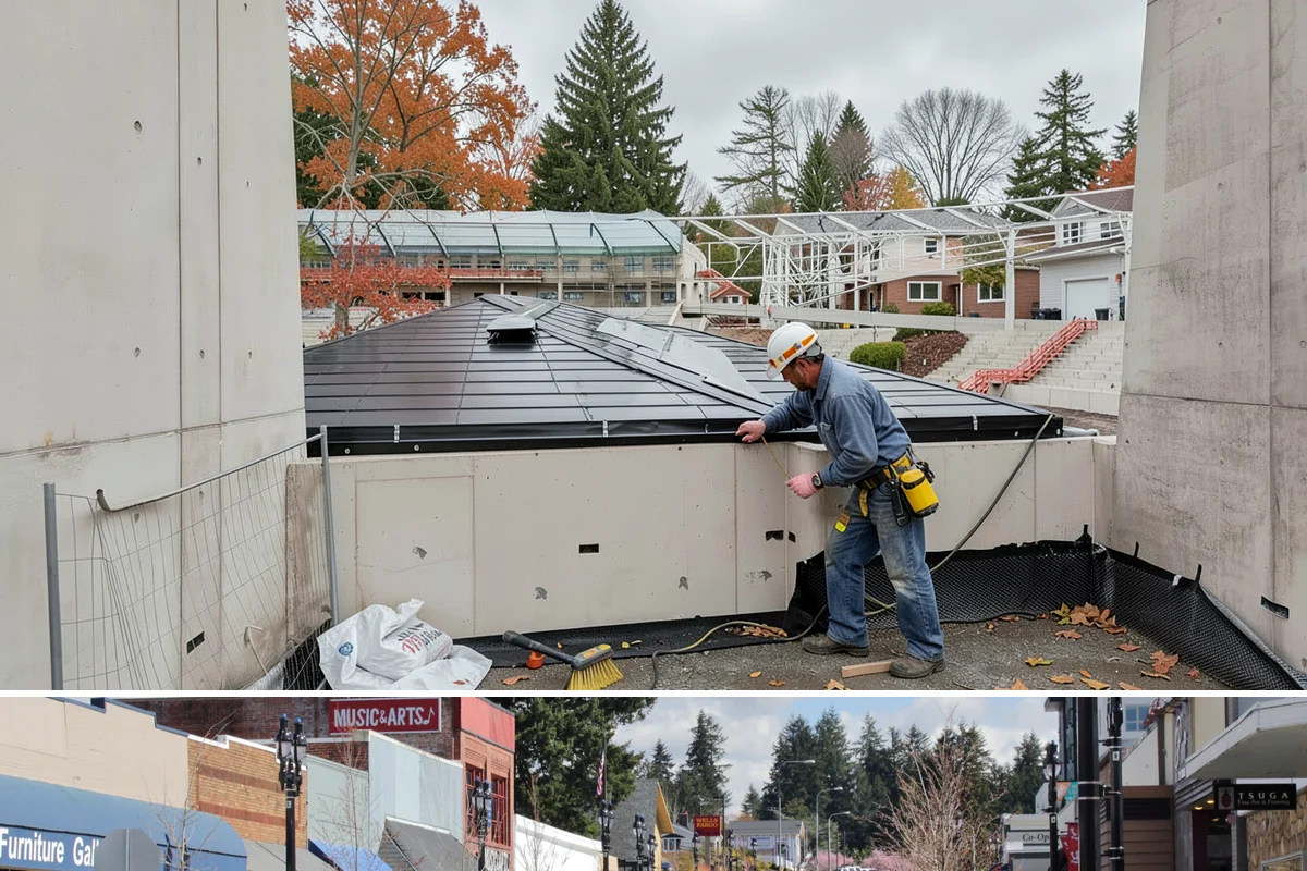 Countertop Repair in Bothell, King County, WA - Countertop repairs are done indoors year-round, so PNW weather never delays getting your surface fixed.