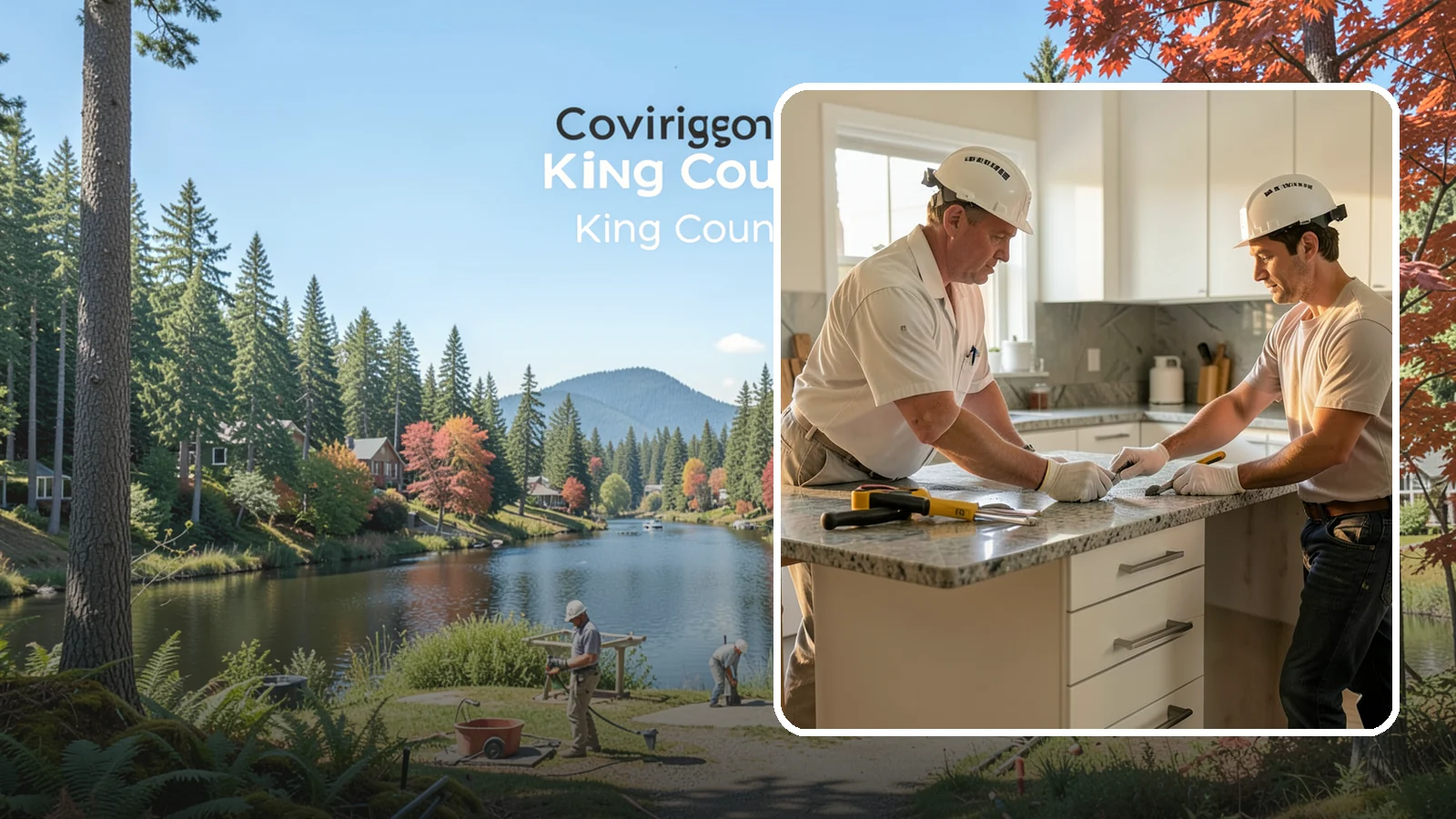 Countertop Repair in Covington, King County, WA - Professional countertop repair that fixes chips, cracks, seams, and stains to restore your surface without full replacement.