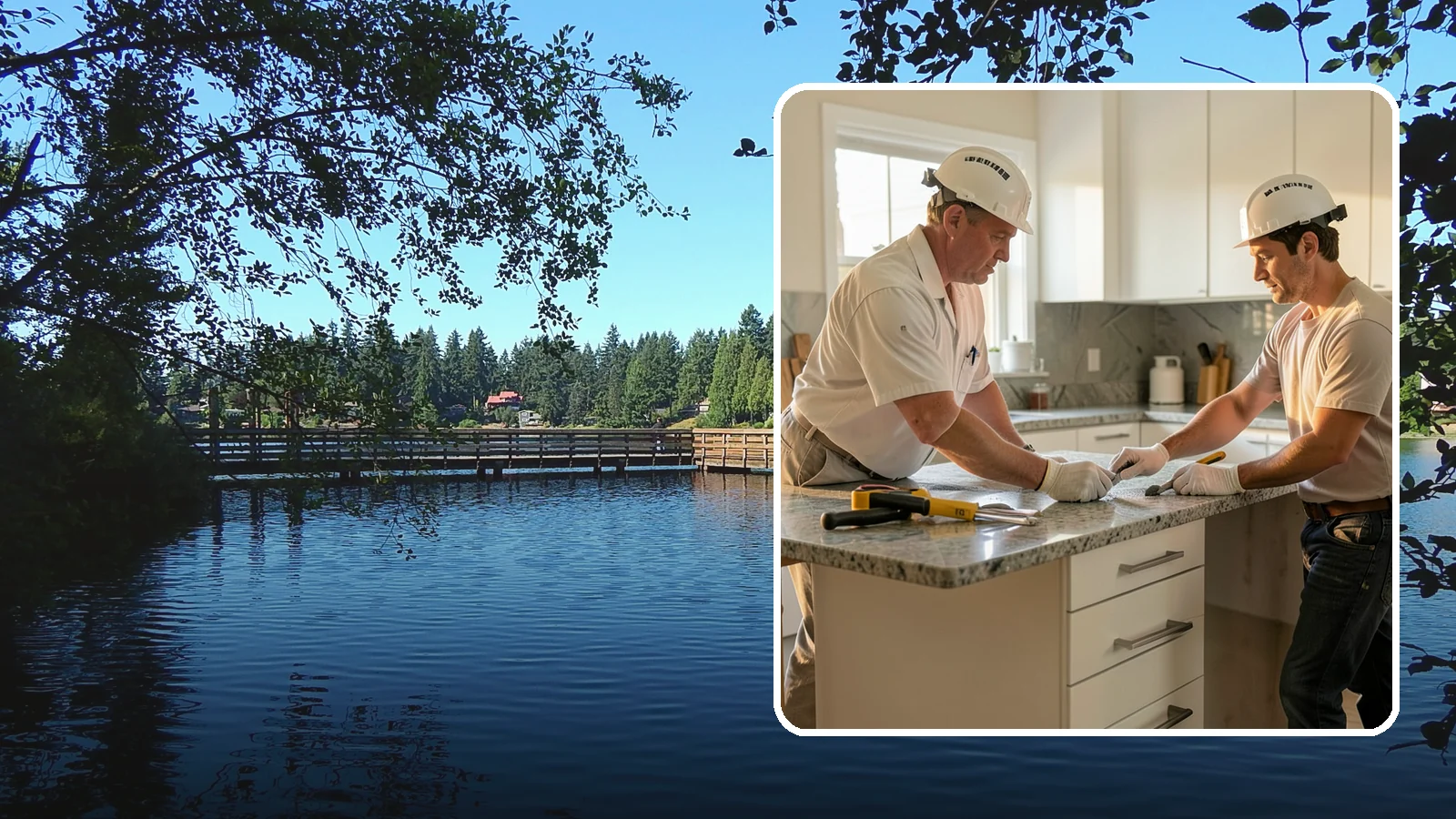 Countertop Repair in Federal Way, King County, WA - Professional countertop repair that fixes chips, cracks, seams, and stains to restore your surface without full replacement.