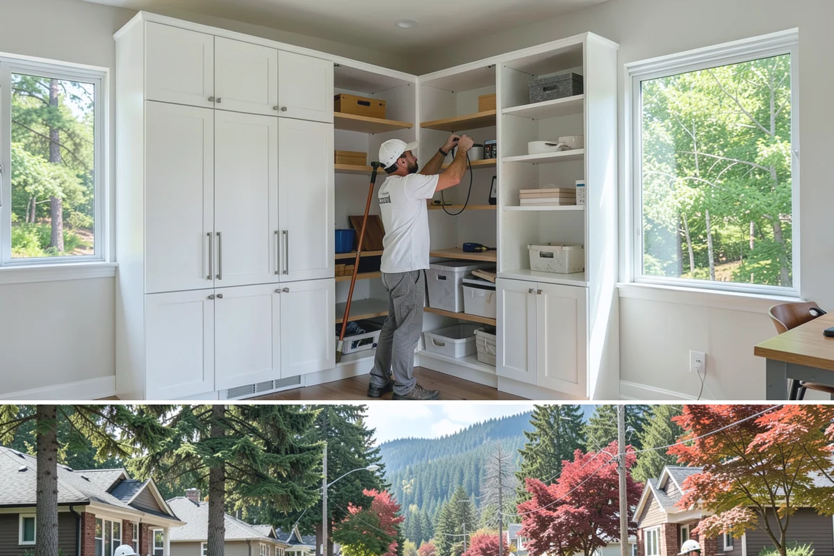 Countertop Repair in Hunts Point, King County, WA - Countertop repairs are done indoors year-round, so PNW weather never delays getting your surface fixed.