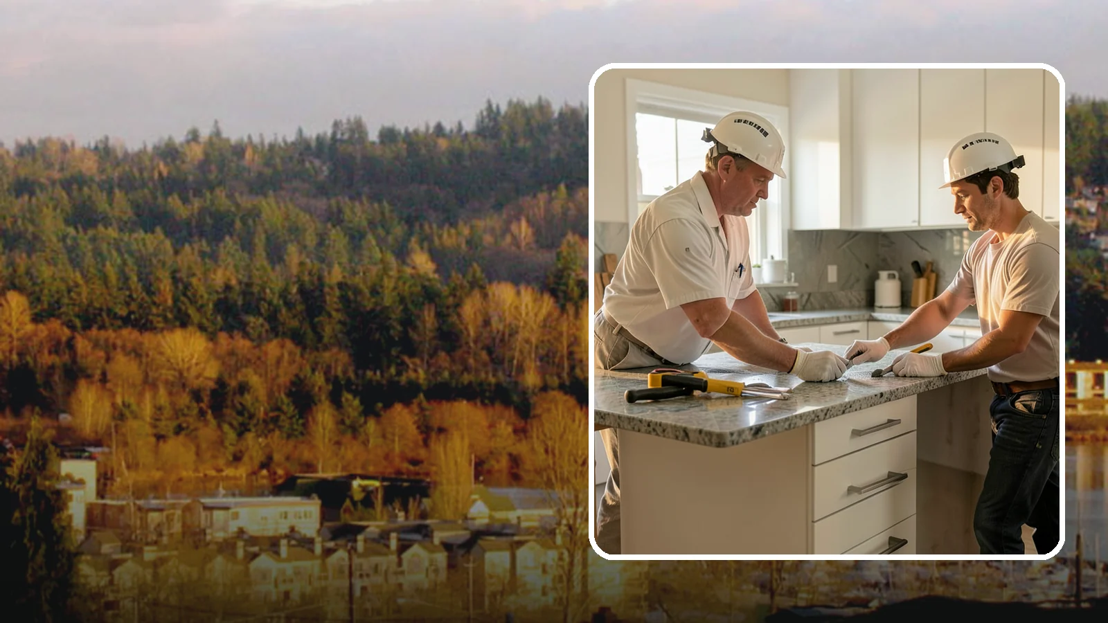 Countertop Repair in Kenmore, King County, WA - Professional countertop repair that fixes chips, cracks, seams, and stains to restore your surface without full replacement.