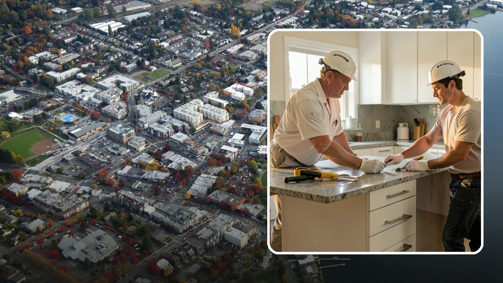 Countertop Repair in Kirkland, King County, WA - Professional countertop repair that fixes chips, cracks, seams, and stains to restore your surface without full replacement.