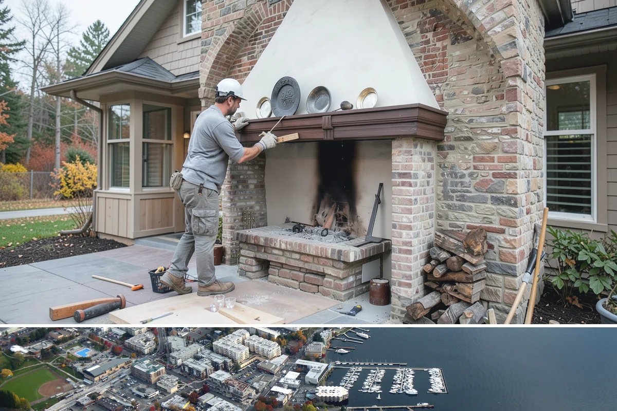 Countertop Repair in Kirkland, King County, WA - Countertop repairs are done indoors year-round, so PNW weather never delays getting your surface fixed.