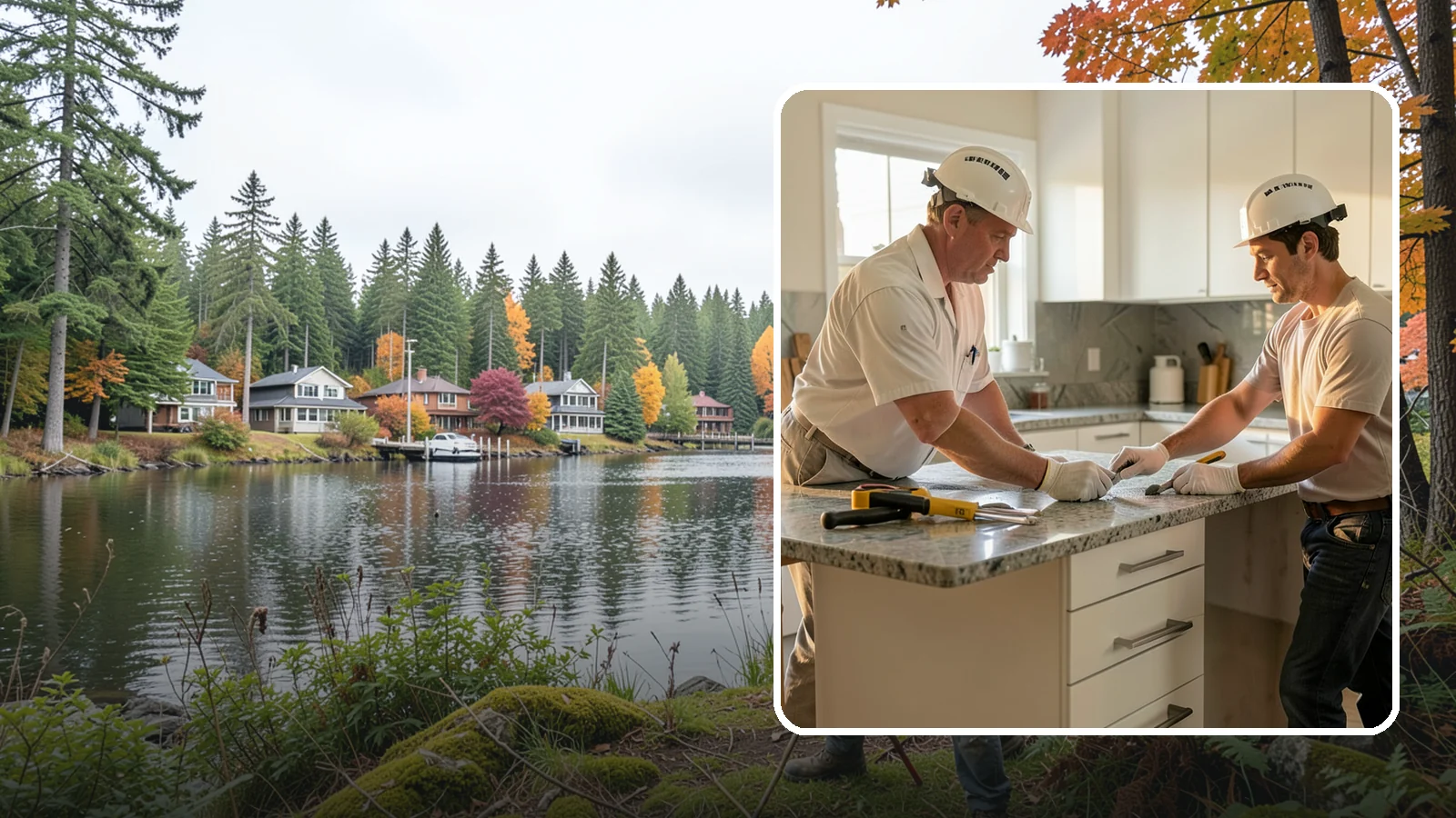 Countertop Repair in La Conner, Skagit County, WA - Professional countertop repair that fixes chips, cracks, seams, and stains to restore your surface without full replacement.