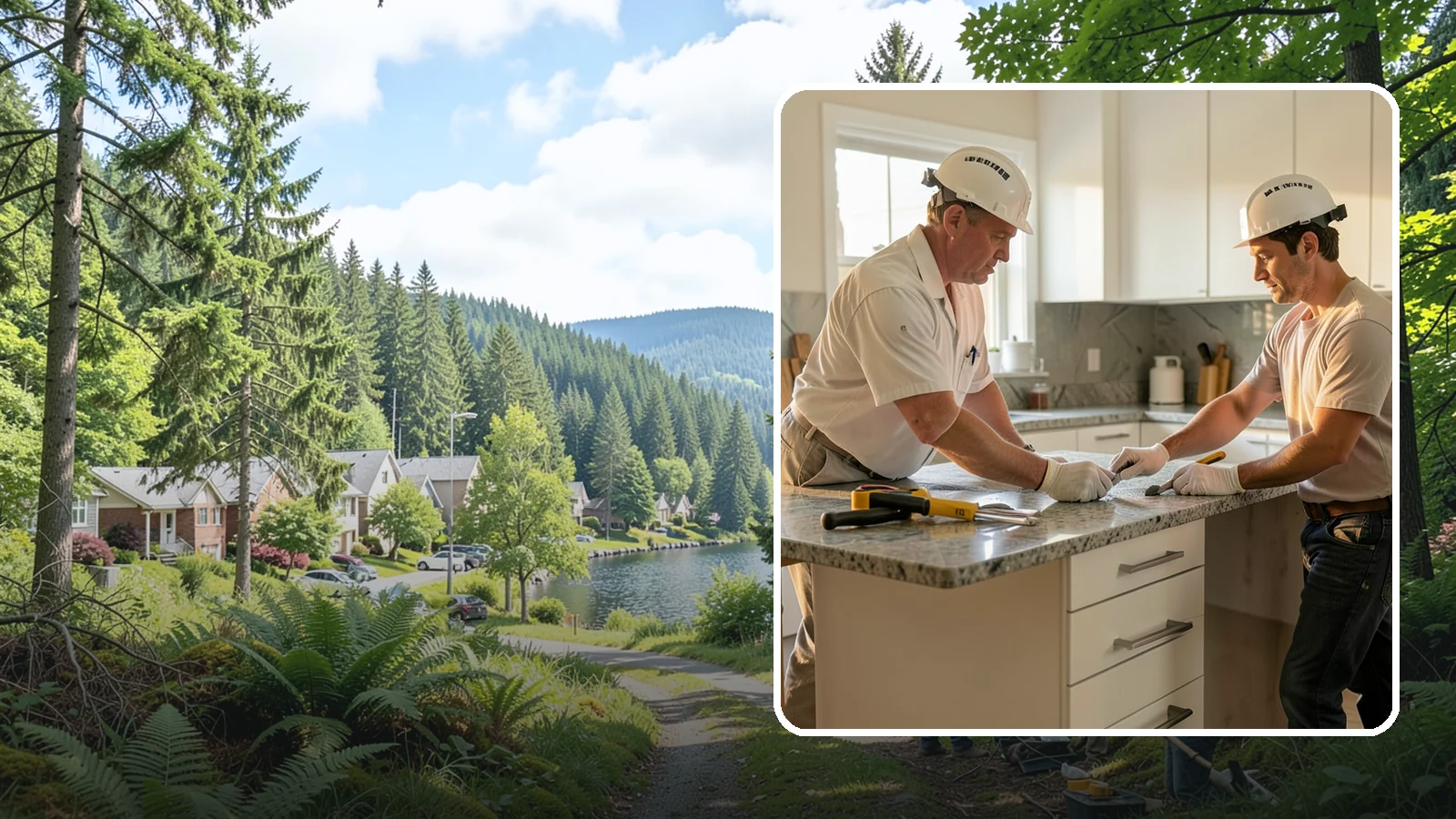Countertop Repair in Lake Forest Park, King County, WA - Professional countertop repair that fixes chips, cracks, seams, and stains to restore your surface without full replacement.