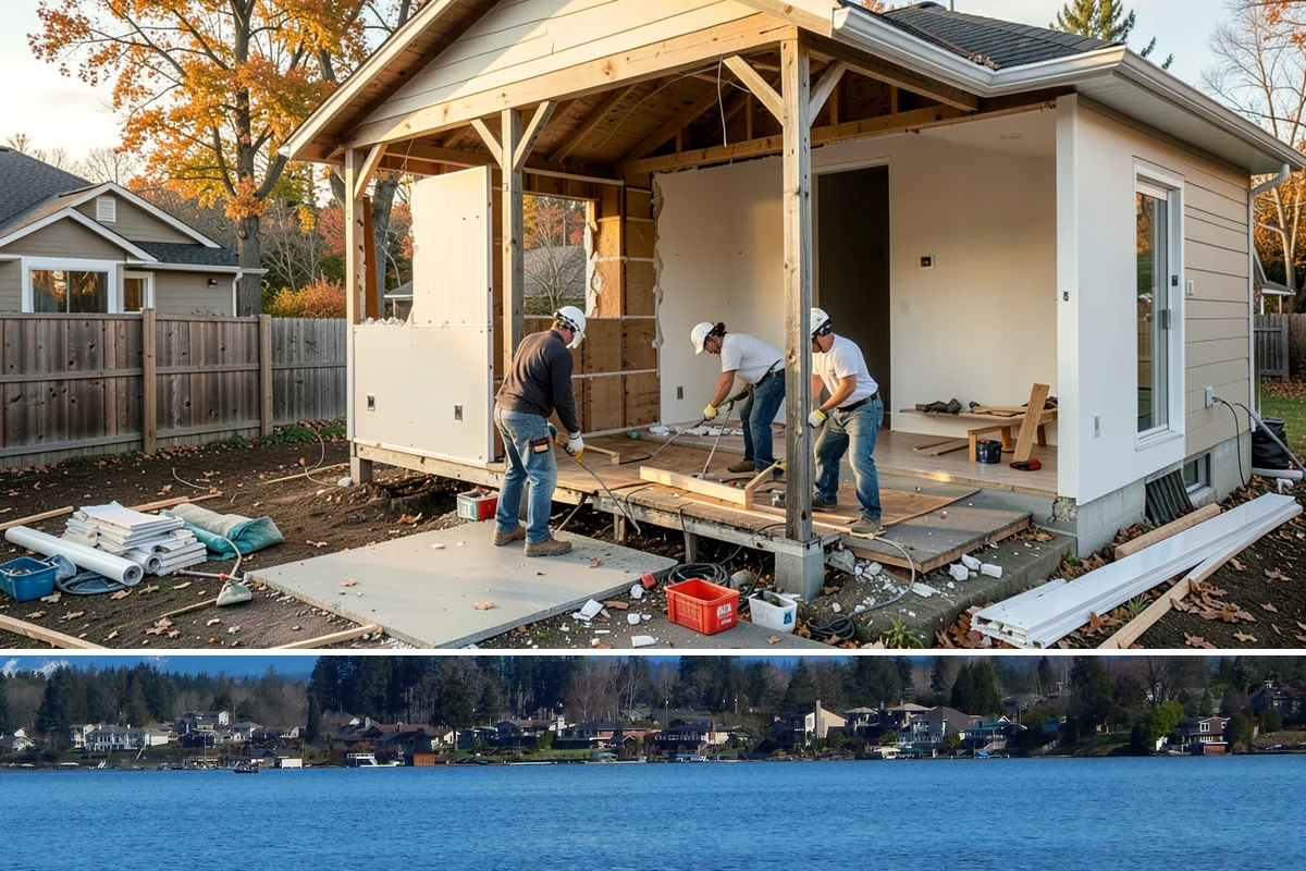 Countertop Repair in Lake Stevens, Snohomish County, WA - Countertop repairs are done indoors year-round, so PNW weather never delays getting your surface fixed.