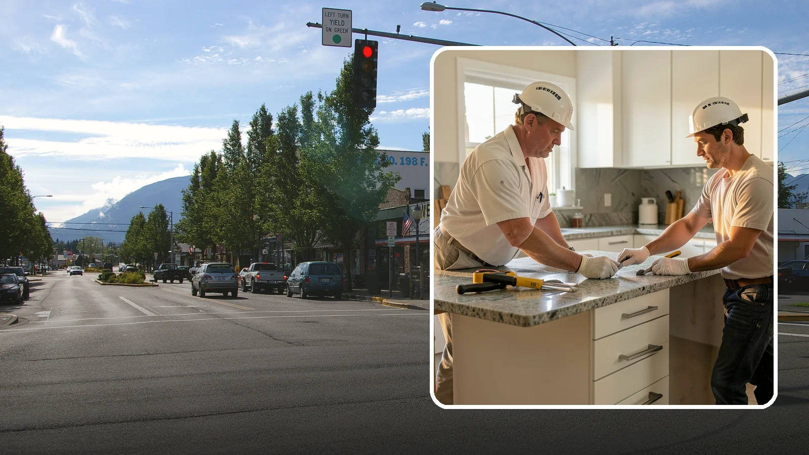 Countertop Repair in North Bend, King County, WA - Professional countertop repair that fixes chips, cracks, seams, and stains to restore your surface without full replacement.